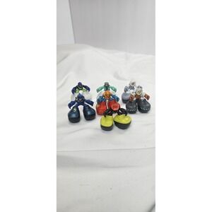 Matchbox Big Boots Figures Lot 7 Space Arctic Astronaut Alien Toy Bundle